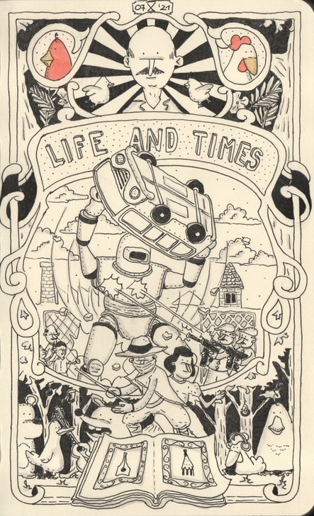 Life and Times (based on “Art of Charlie Chan Hock Chye” by Sonny Liew)
